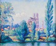 Helge Johansson Mantes France oil painting artist